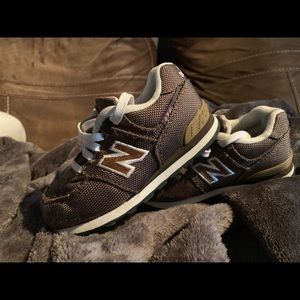 Toddler boys brown new balance 574